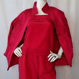 Vintage Stanley Nelson 100% Pure Silk 3 peace sett